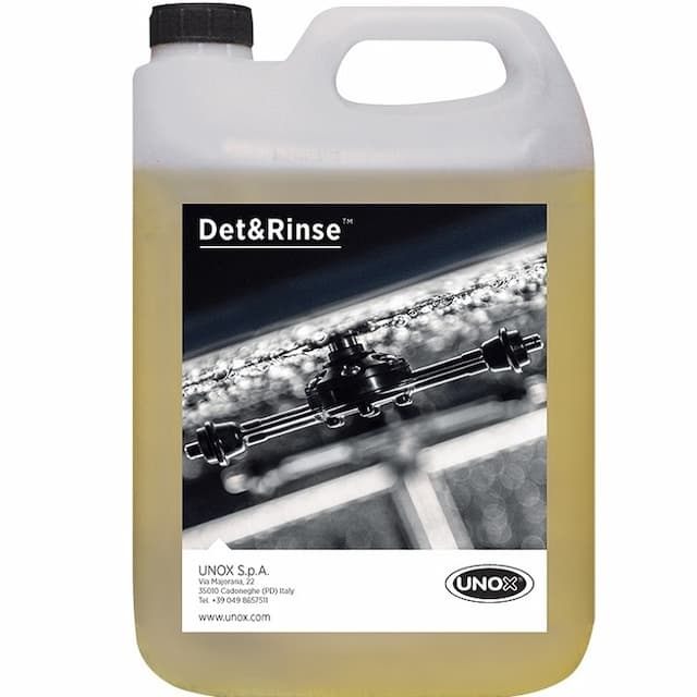 Средство моющее (ополаскивающее) UNOX DB1016A0 DET&RINSE PLUS (2 канистры по 5 л)