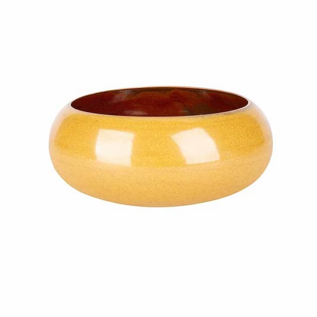 Салатник с закругленным бортом d 12,6 см h 5,9 см CosyTrendy Elements Mustard 5698016